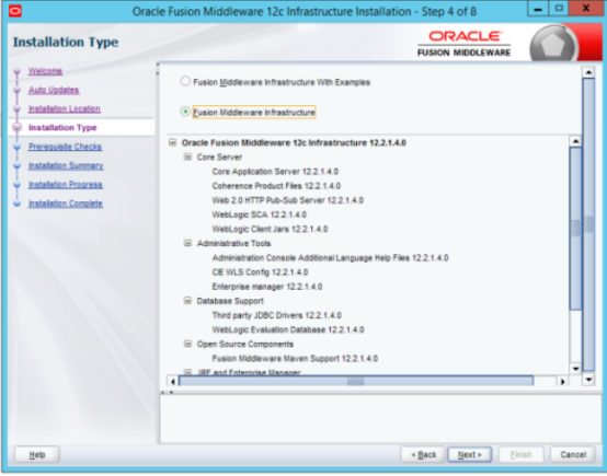 Oracle Analytics Server installation