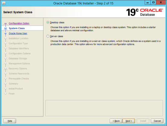 Oracle Analytics Server installation