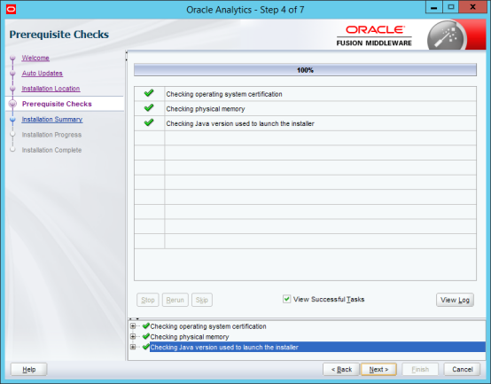 Oracle Analytics Server installation
