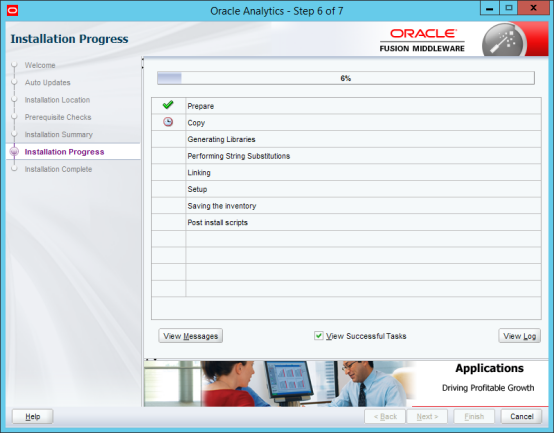 Oracle Analytics Server installation