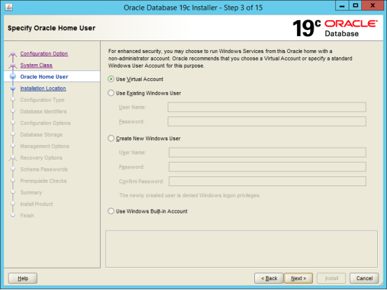 Oracle Analytics Server installation