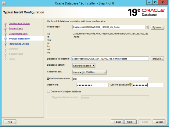 Oracle Analytics Server installation