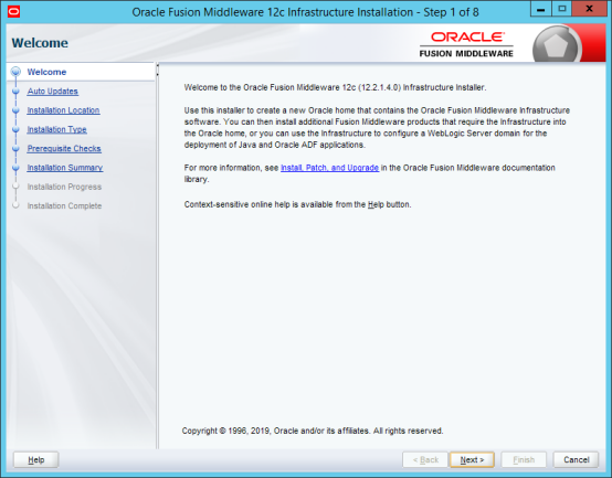 Oracle Analytics Server installation