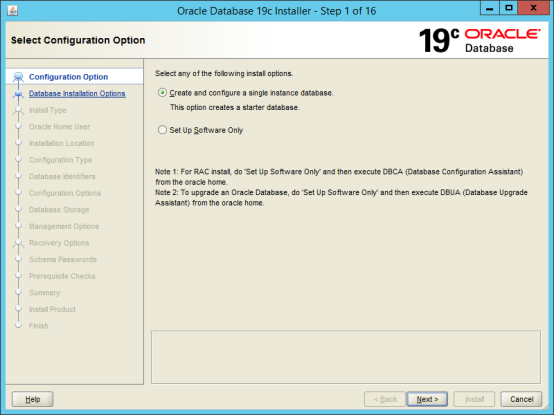 Oracle Analytics Server installation