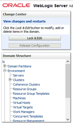 Oracle-Weblogic-Server-Administration-panel